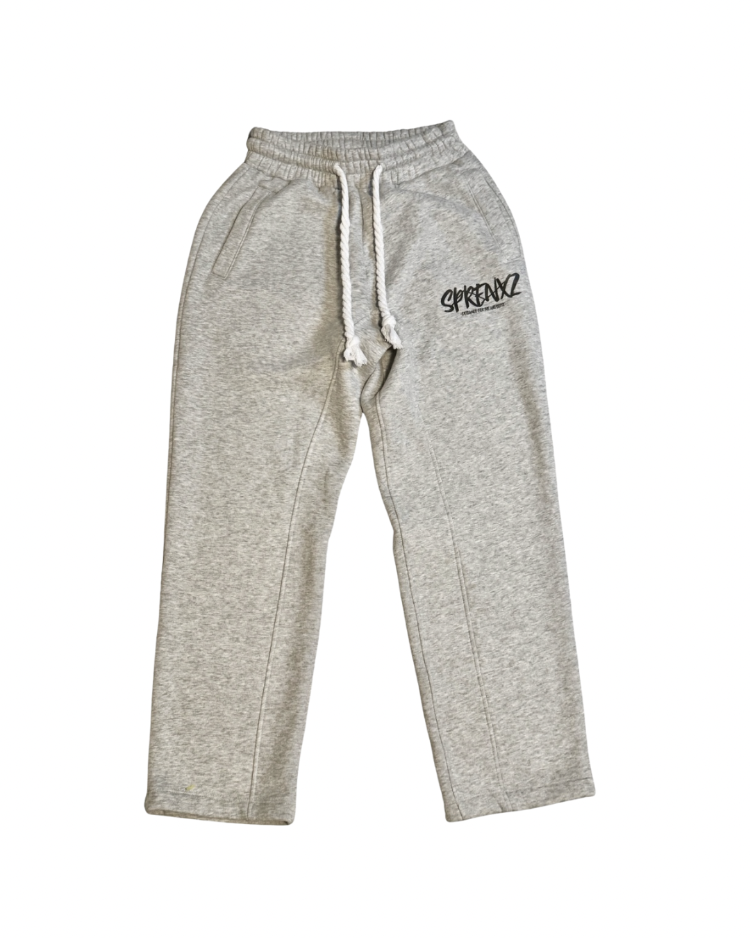 Grey baggy rope jogger