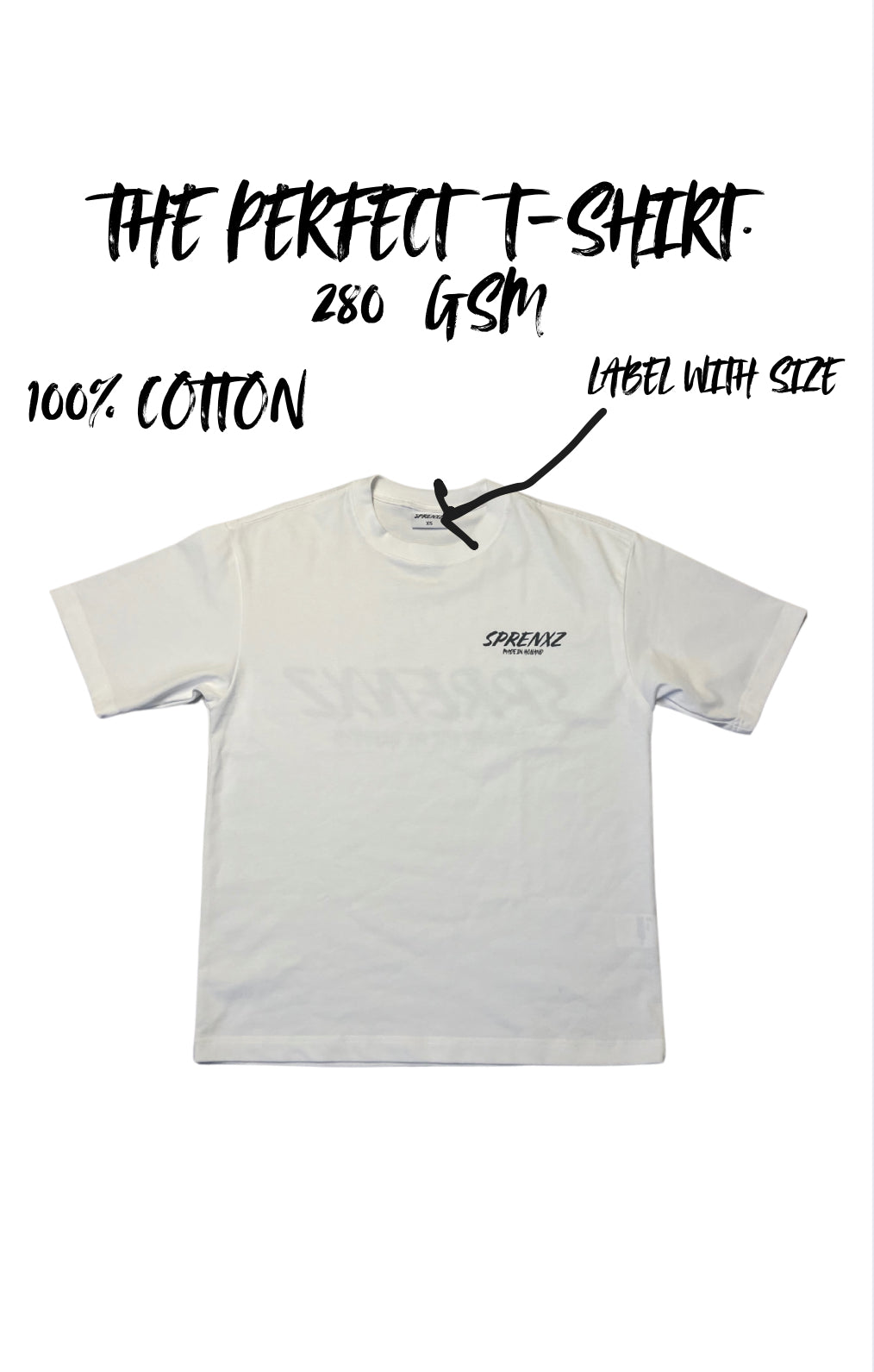 Sprenxz white T-shirt