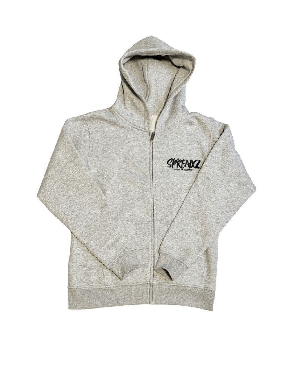 Grey zipup hoodie