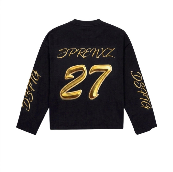 27 Wit/Geel Longsleeve