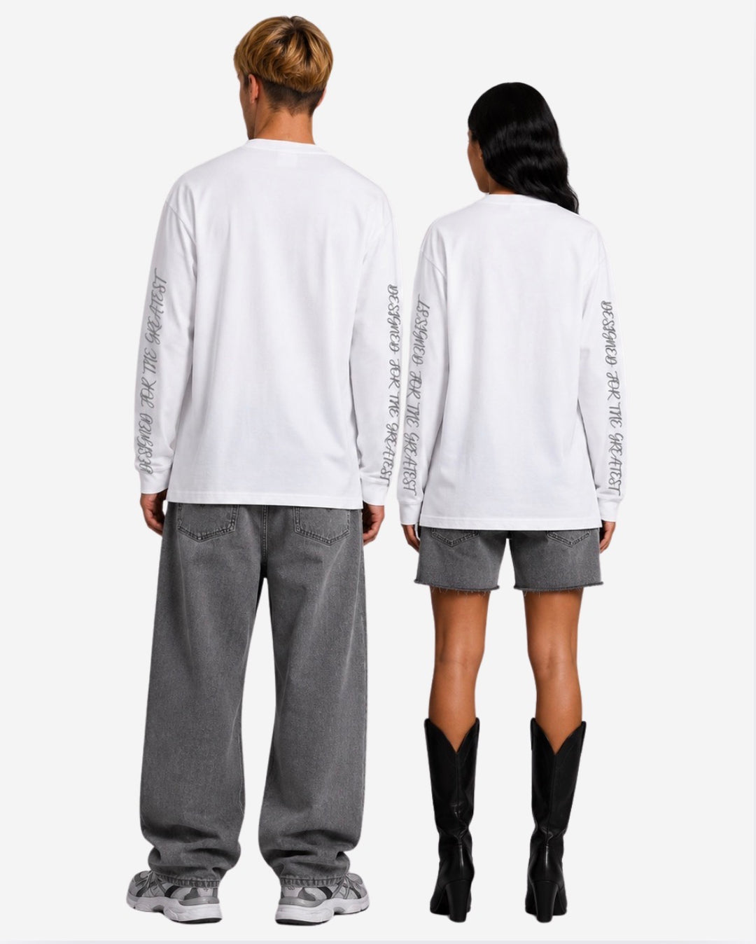10213 WEISS/GRAU LONGSLEEVE
