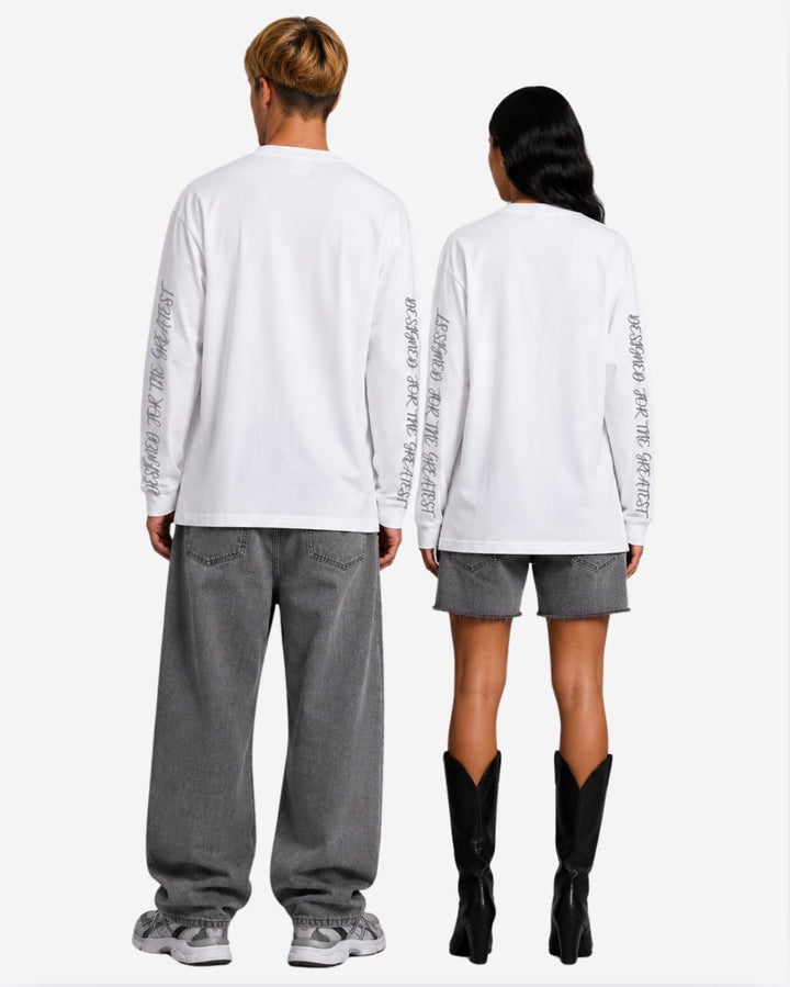 10213 WEISS/GRAU LONGSLEEVE