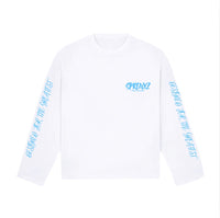 10245 WEISS/BLAU LONGSLEEVE