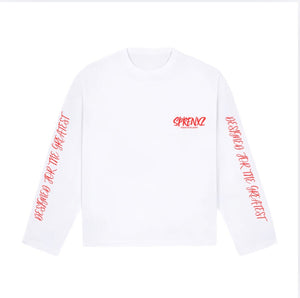 WIT/ROOD LONGSLEEVE
