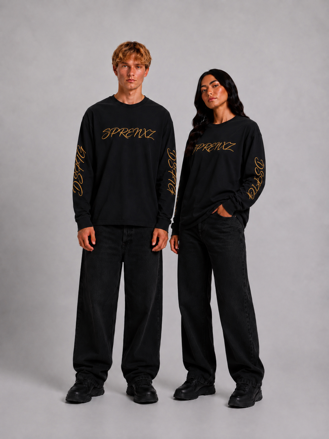 27 Wit/Geel Longsleeve