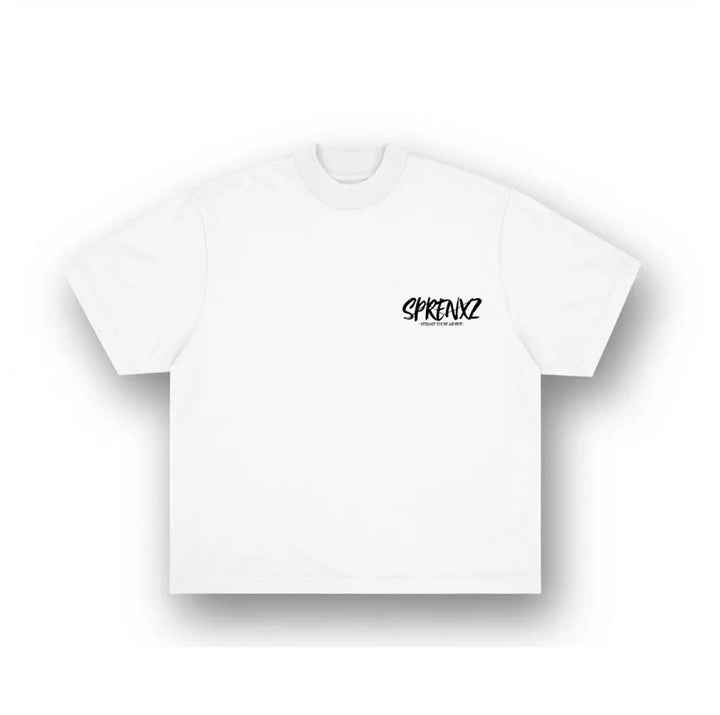 WIT/ZWART T-SHIRT