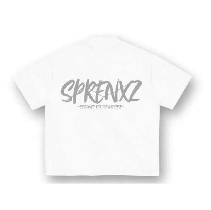 WIT/GRIJS T-SHIRT