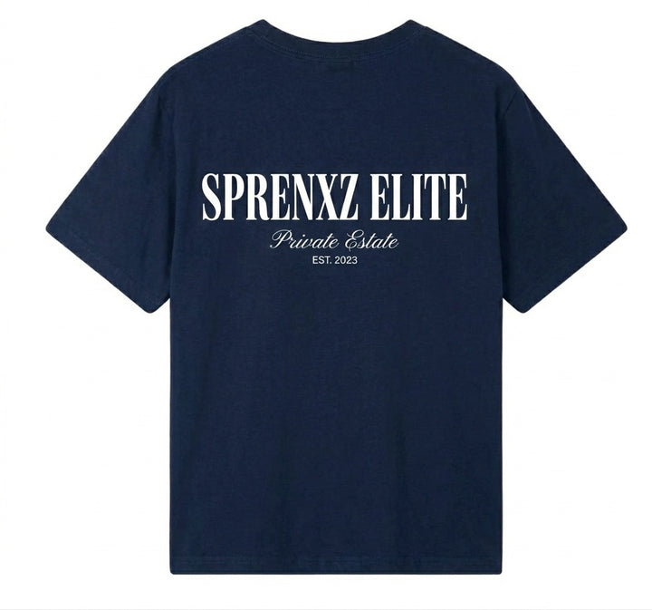 Navy Sprenxz Elite Club T-Shirt