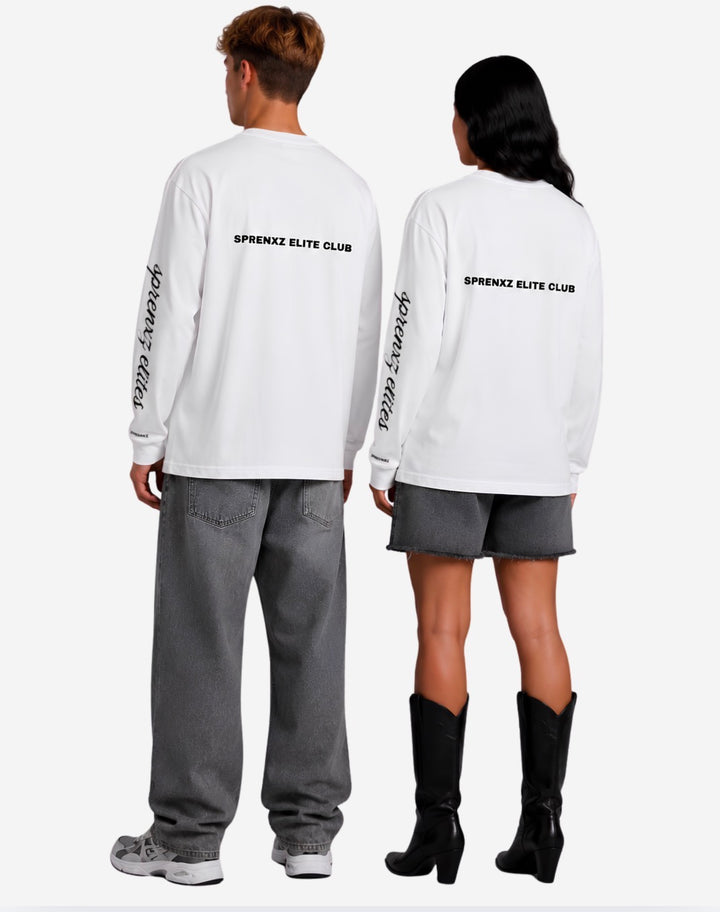 12345 WEISS/SCHWARZ LONGSLEEVE