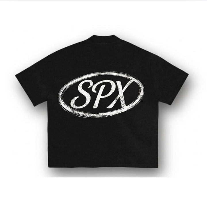 SPX T-SHIRT ZWART/WIT
