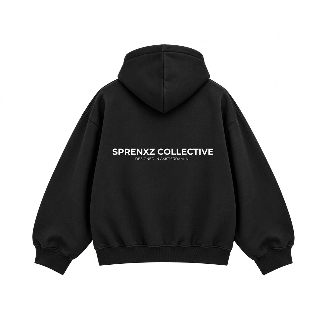 SPRENXZ COLLECTIVE ZIP-UP HOODIE