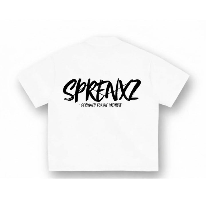 WIT/ZWART T-SHIRT