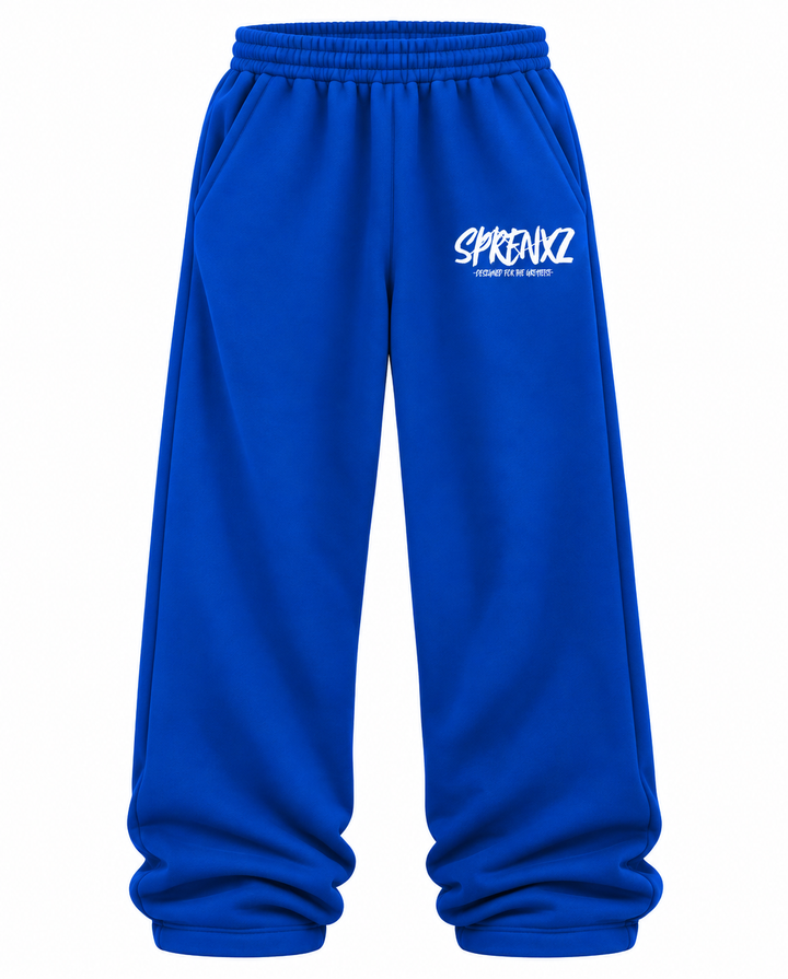 BLUE OVERSIZED JOGGER