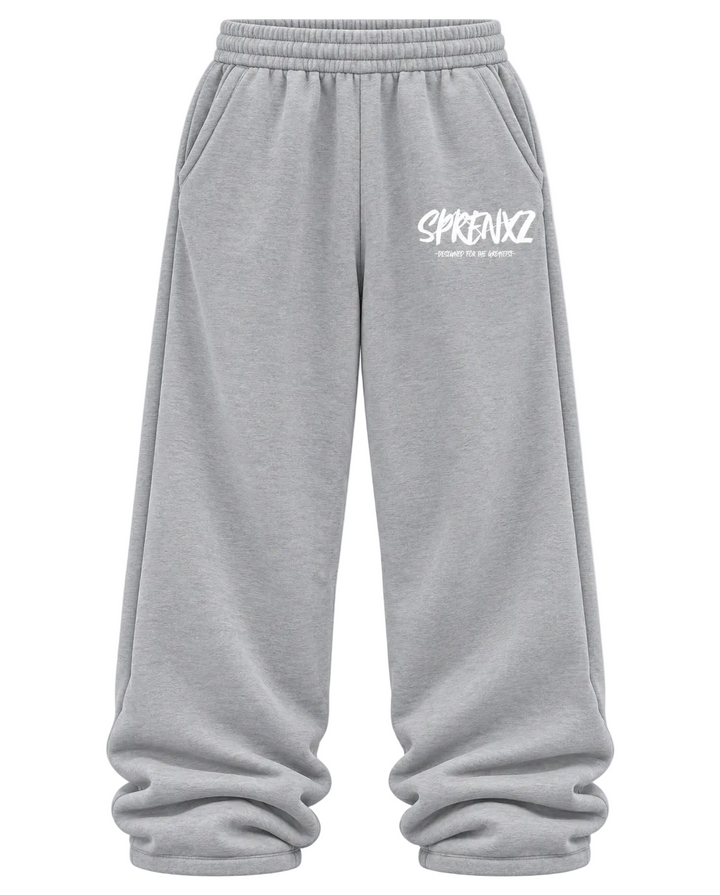 LIGHT GREY OVERSIZED JOGGER