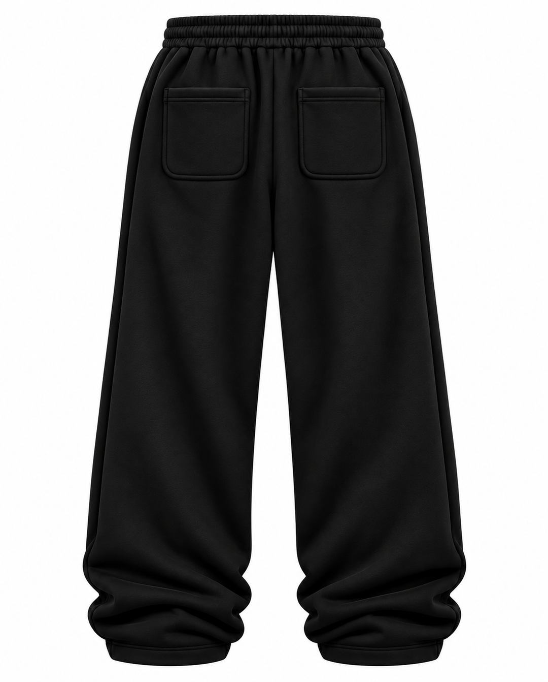 BLACK OVERSIZED JOGGER