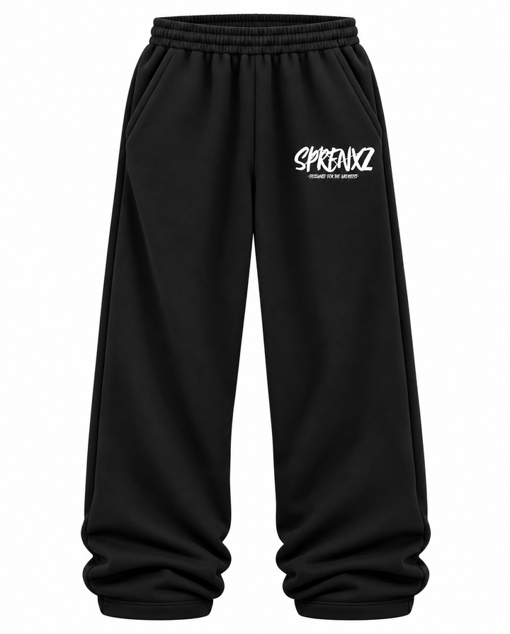 BLACK OVERSIZED JOGGER